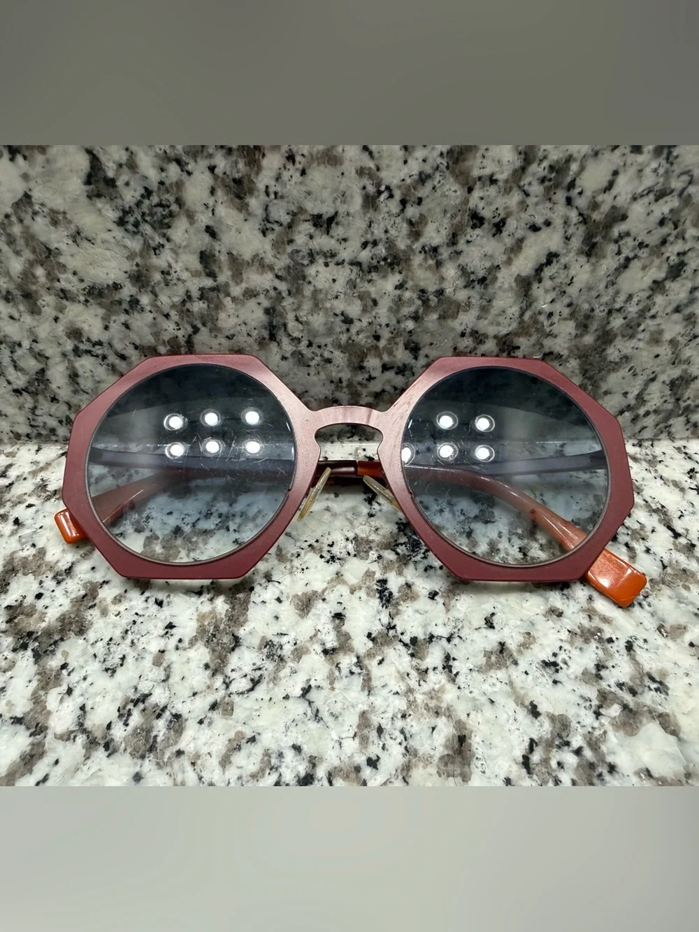 Fendi sunglasses red